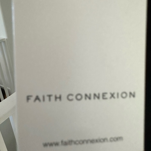 NWT FAITH CONNEXION Embellished Black Strapless Mini Dress M / L $1000 Retail - Picture 14 of 15